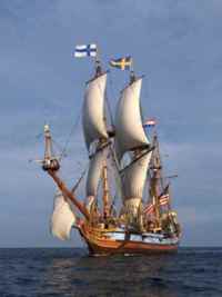 The ship the Kalmar Nyckel